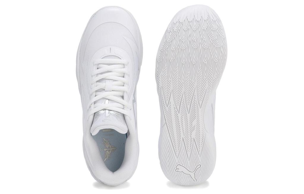 Puma LaMelo Ball MB.02 Lo White Silver 379419-01