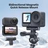 Magnetic Grip Adapter with Quick Release Function Compatible for Action Cameras Ideal for Sports and Travel Recording