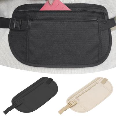 Travel Waist Packs Pouch For Passport Money Belt Bag Hidden Security Wallet Men Travel Bag Chest Pack Money Waist Bag