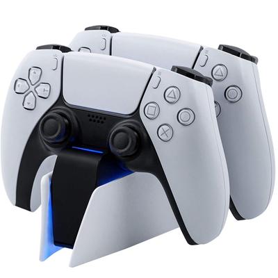 Ladestation für PS5-Controller mit Dual-Schnellladestation für den kabellosen PS5 DualSense-Controller mit LED-Ladeanzeigen