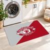 Flannel Kitchen Mat Manchester United FC Soft Area Rug Non Slip Floor Carpet Home Decoration