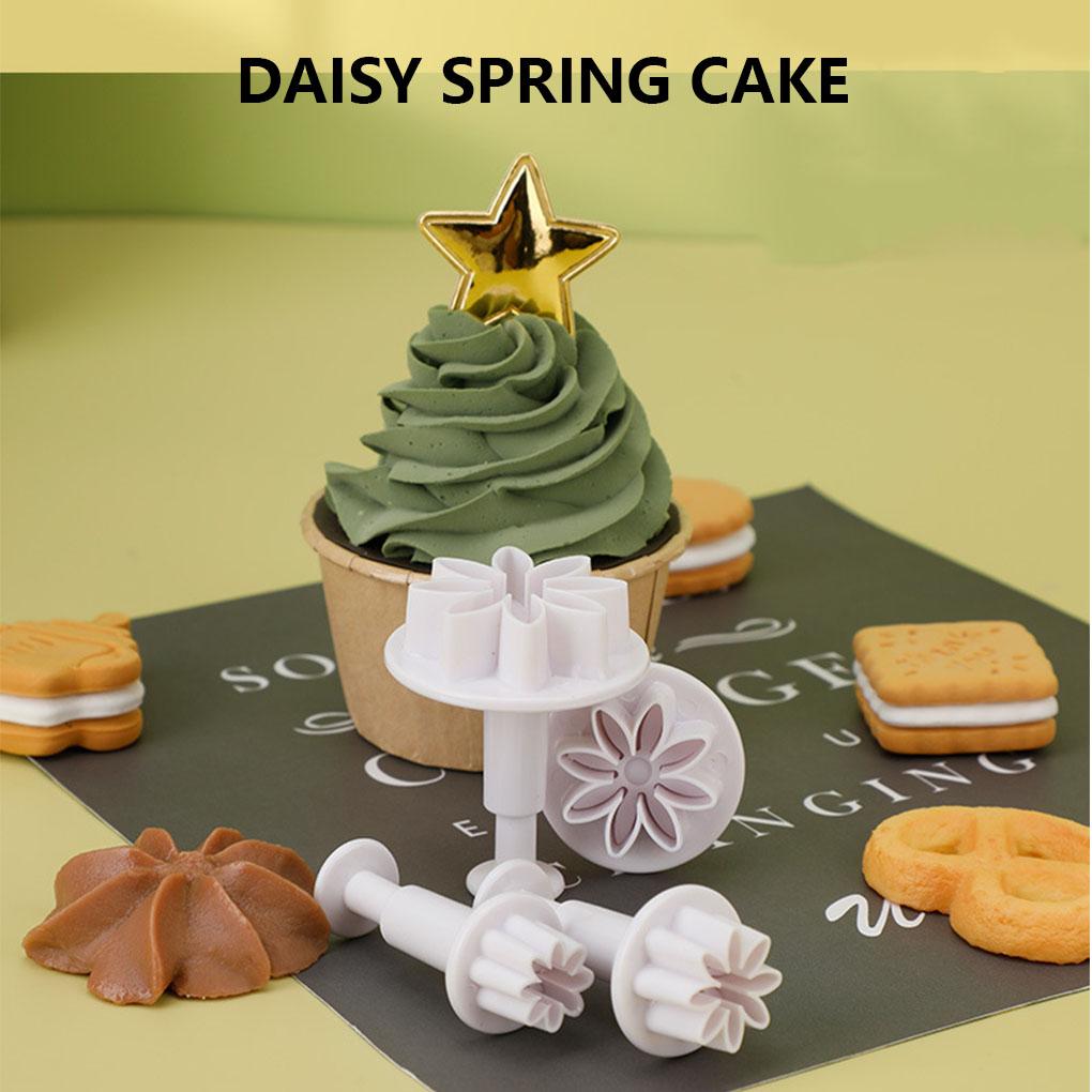 Moule à Fondant Marguerite Réutilisable Moule à Bougie Chocolat Outil de Décoration de Gâteau de Fête Forme de Fleur Démoulage Ustensile de Cuisson