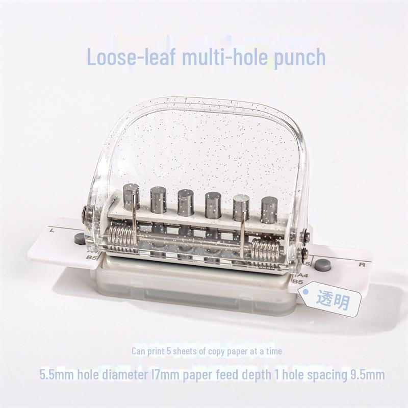 Kedeyou B5 Six-Hole Mini DIY Binder Punch
