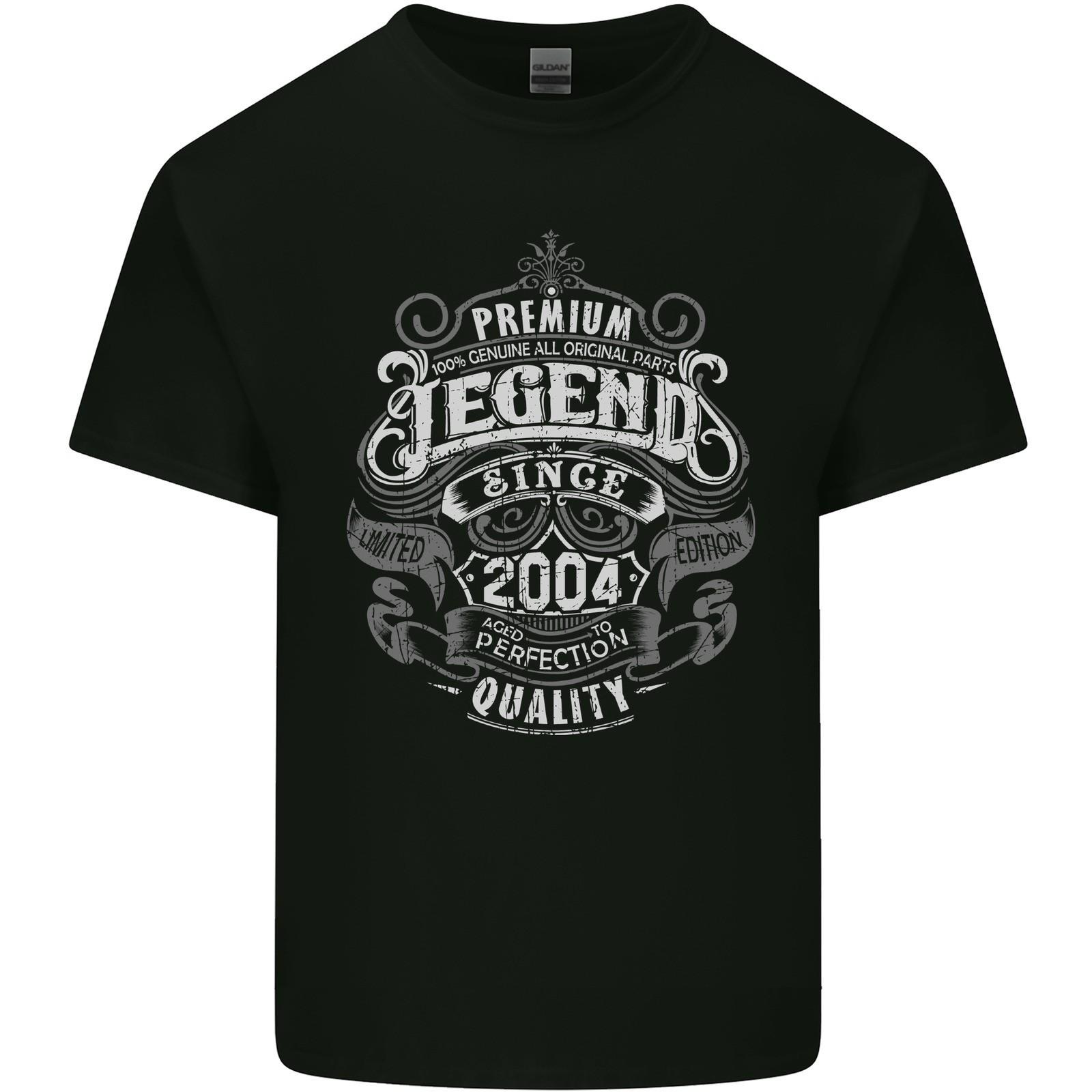 Premium Legend 22nd Birthday 2004 Mens Light Cotton T-Shirt 2XL