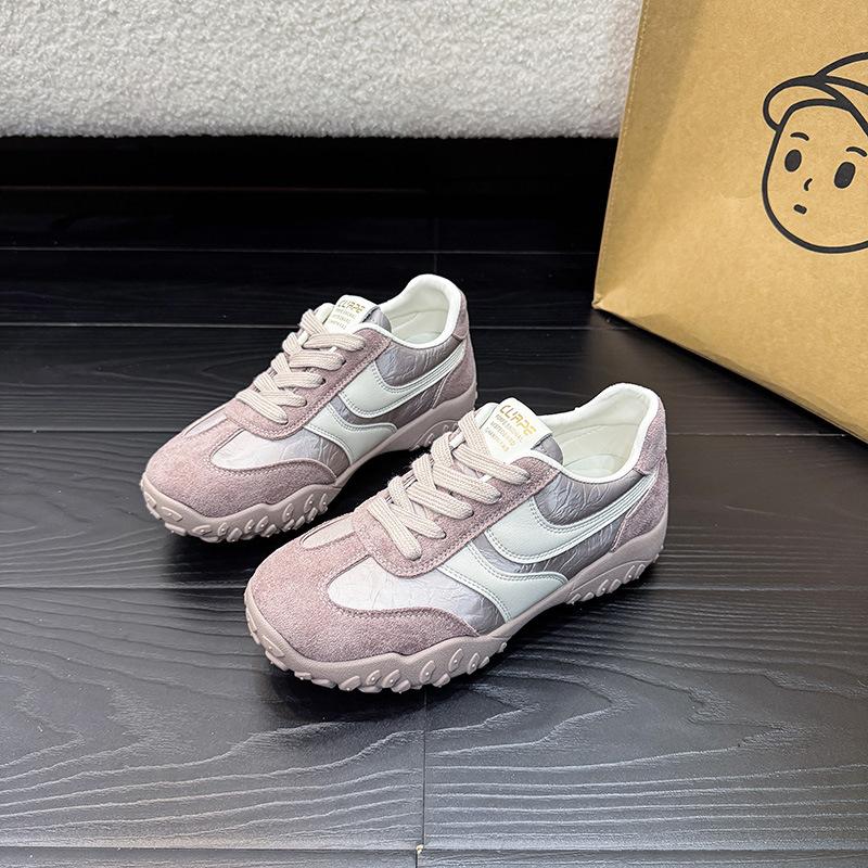 Women's shoes spring 2025 new non-slip women's shoes comfortable sports versatile fashion casual shoes