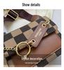 Spring Style High-End Women's Checkerboard PU Crossbody Bag – Fashionable, Versatile, and Exquisite Small Square Design