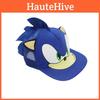 Cartoon Sonic The Hedgehog Sun Hat Soft Breathable Material For Kids Adults