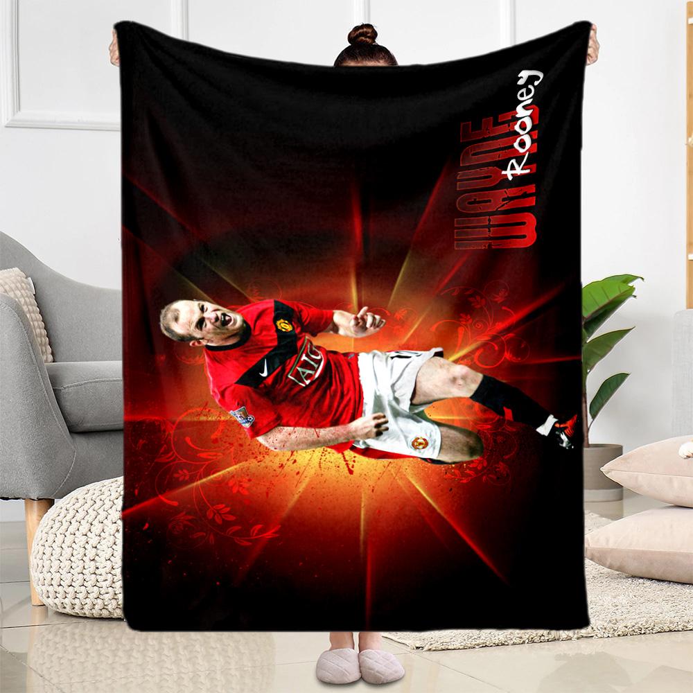 Goalkeeper Action Blanket Warmthful Decor Perfect for Office Chair Seaside Chair for All Occasions Playful Design Birthday Christmas Gift Blanket