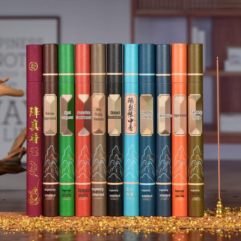 JINGRUIXIANG Natural Aromatherapy Incense Sticks & Coils