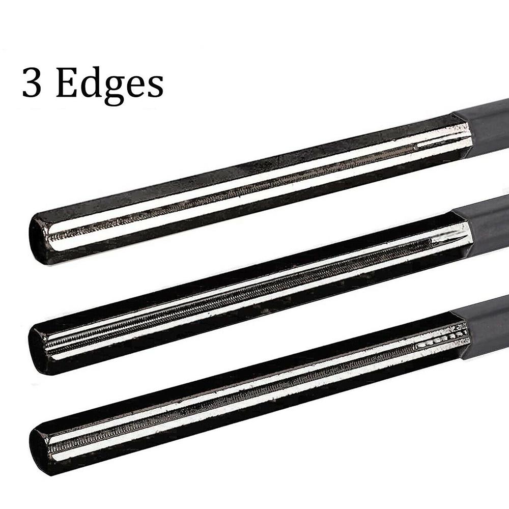 6 Stück Gitarrenbauwerkzeugsatz Bundfeile Abrichtlehre Griffbrettschutz Schleifstein