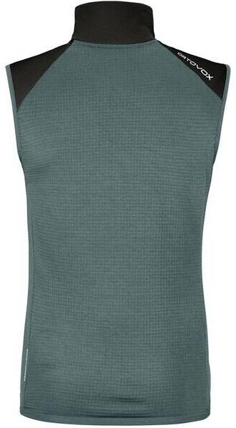 Jacke Ortovox Fleece Grid Weste M (87216) dunkelarktisches Grau