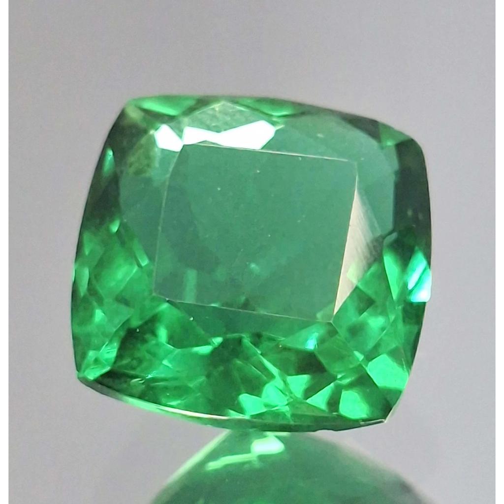 Natural Tsavorite Garnet 11-13 Ct Cushion Cut Certified Stunning Loose Gemstone