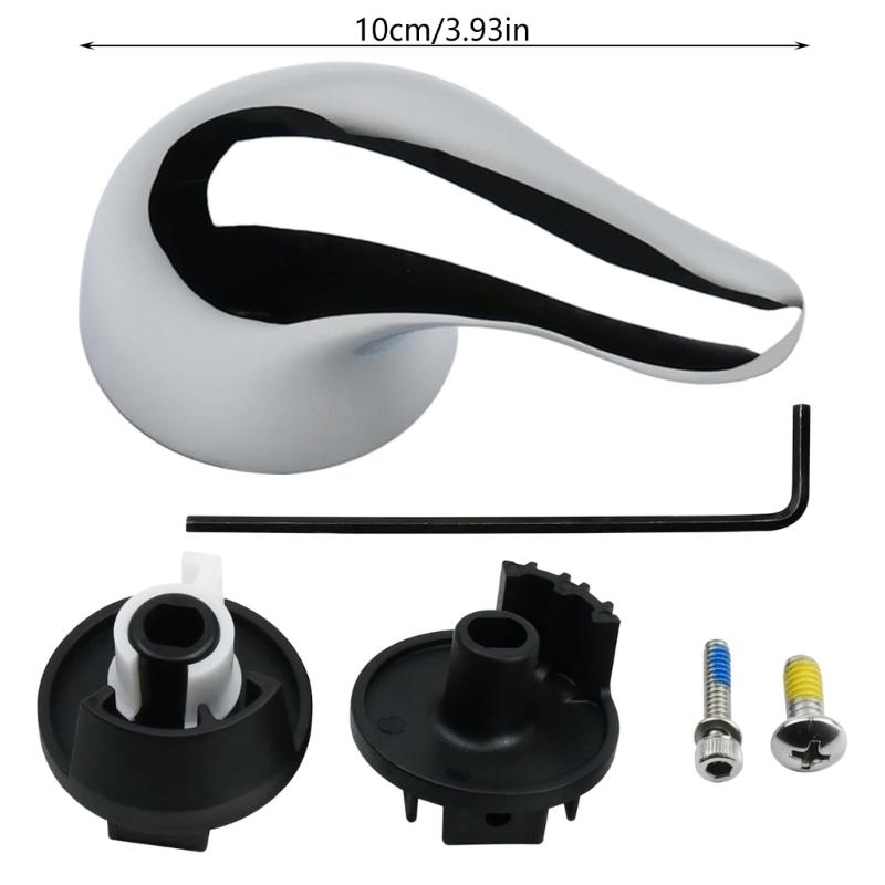 Ergonomic Bathroom Faucet Handle Replacement Mattes Corrosion Resistant for Posi Temp MoControl Valves Appearance