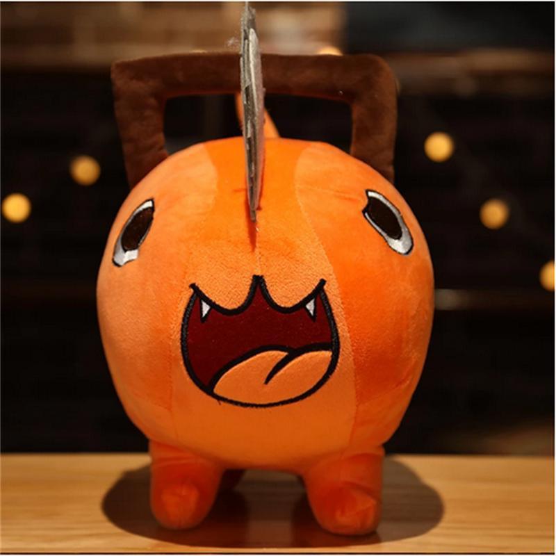 10/25/40cm Pochita Plush Chainsaw Chain Saw Man Cosplay Standing Orange Dog Stuffed Doll Japan Anime Stranger Plushie Kids Gift