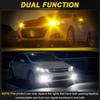 3157 LED Bulbs Super Bright 3057 3357 3457 4157 LED Replacement Light Kit Set for Car Switchback Daytime Running Turn Signal Blinker Lights, Pack of