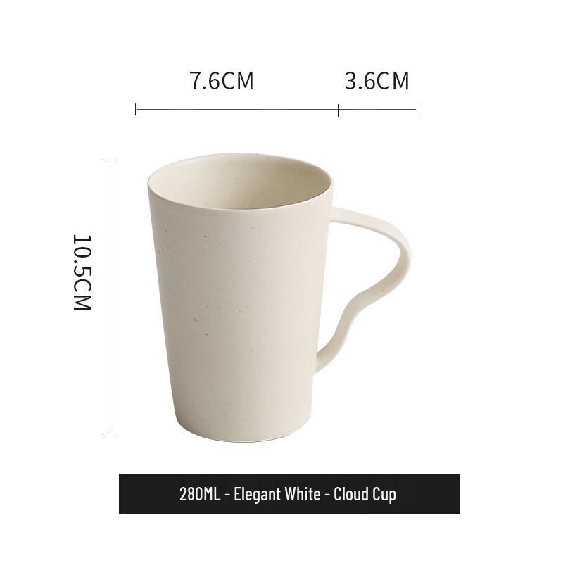 

OLOEY Cloud Ceramic Water Cup