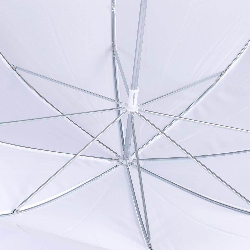 Neewer Umbrella Professional White Translucent Reflective Umbrella for Photography Studio Light Flash 33"/84cm