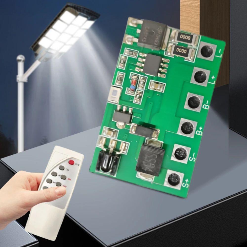 Timing Function Solar LED Light Driver Board Solar Lamp Controller Module Outdoor Lighting