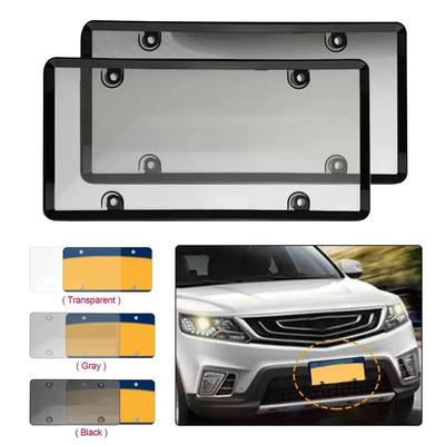 2 buc/set universal cadru pentru plăcuța de înmatriculare americană cu șuruburi pentru plăcuța de înmatriculare auto cadru pentru plăcuța de înmatriculare 6 inch x 12 inch pentru vehicule de camion auto