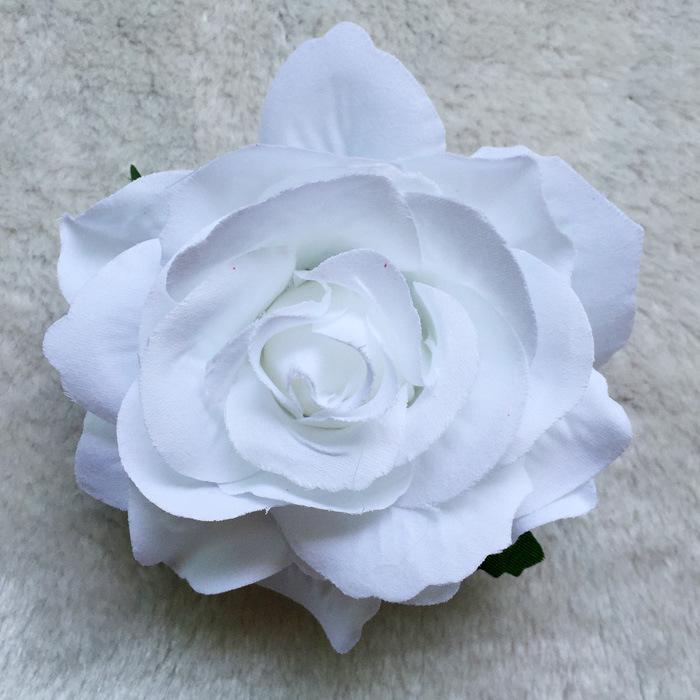 Bohemian Rose Lace Hair Clip and Brooch - Artificial Flower Accessory