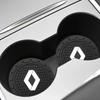 Car Coaster Non-Slip Silicone Mat For Renault DACIA Scenic Loguna Twingo Symbol Fluence Espace Clio Auto Interior Accessories MM1