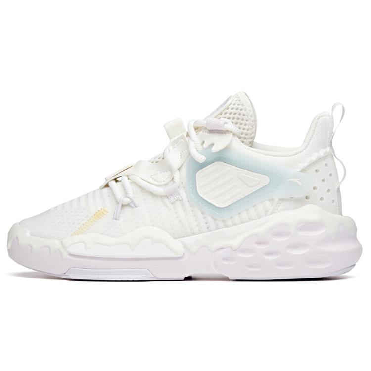 (WMNS) ANTA Badao Mid White Purple Blue Women s 122128084-2 EU 35.5