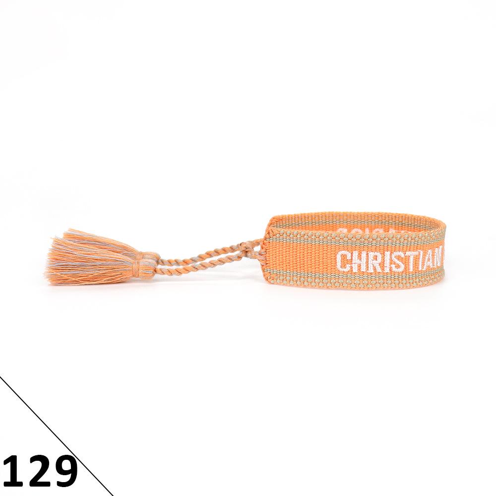 Handmade Embroidered Friendship Bracelet with Tassels for Women