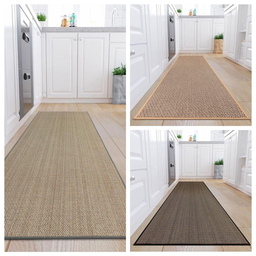 Super Absorbent Kitchen Floor Mat Long Carpet Japanese Style Kitchen Rug  Bathroom Entrance