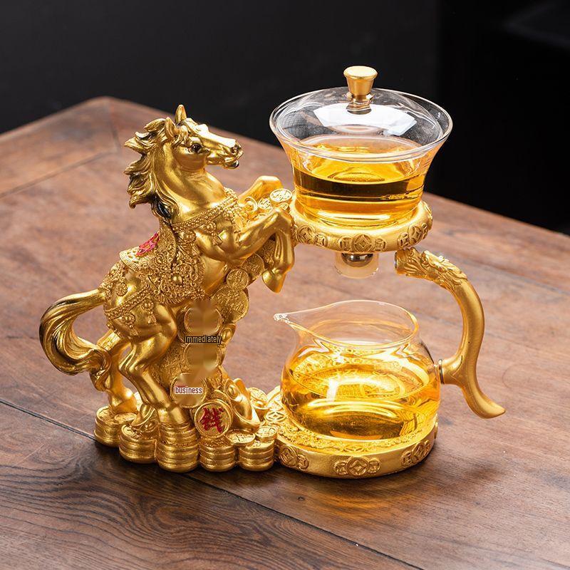 Lailuo Chinese Automatic Magnetic Tea Set