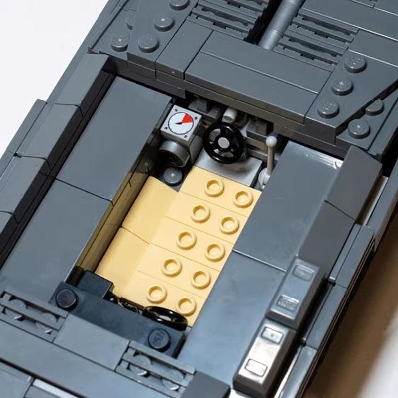 MOC103 Panzer 336 Teile elektronisches Zeichenpuzzle Baustein Modell Spielzeug