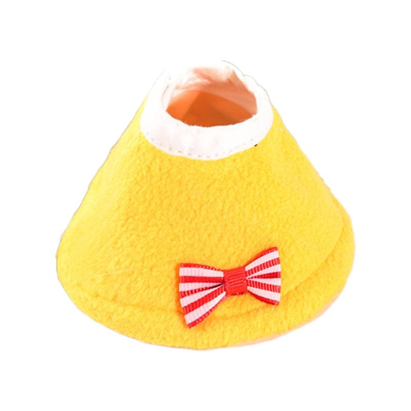 Bird Elizabethan Collars Parrot Feather Plucking Collar Comfortable Plush Recovery Cone for Small Budgerigar Cockatiel