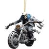 Skeleton Decorative Acrylic Car Accessory Colorful Cartoon Charm For Halloween And Holiday Decor