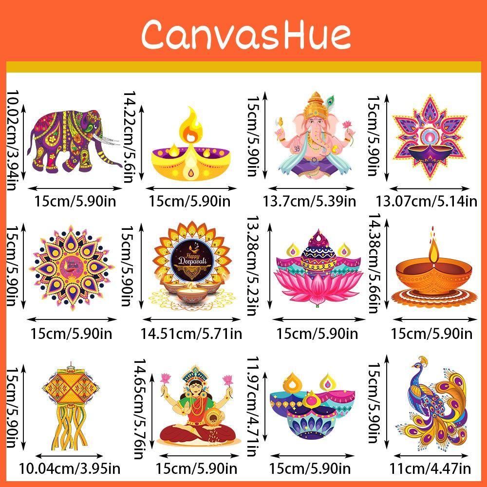 Paper Diwali Festival Hanging Decorations Elephant Paper Spiral Party Decor