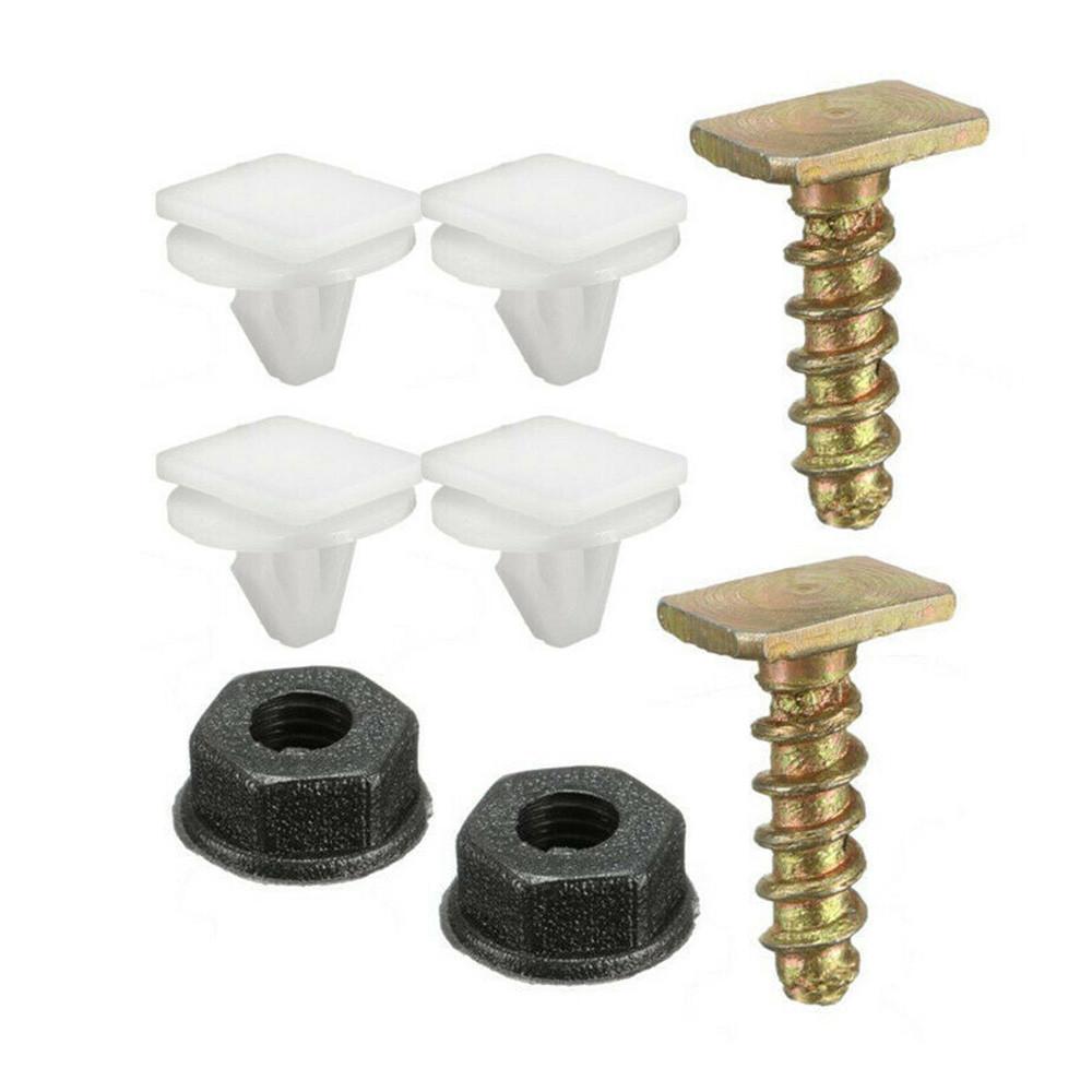Front Trim Fastener Clips Nut Plastic Screw Set Wheel