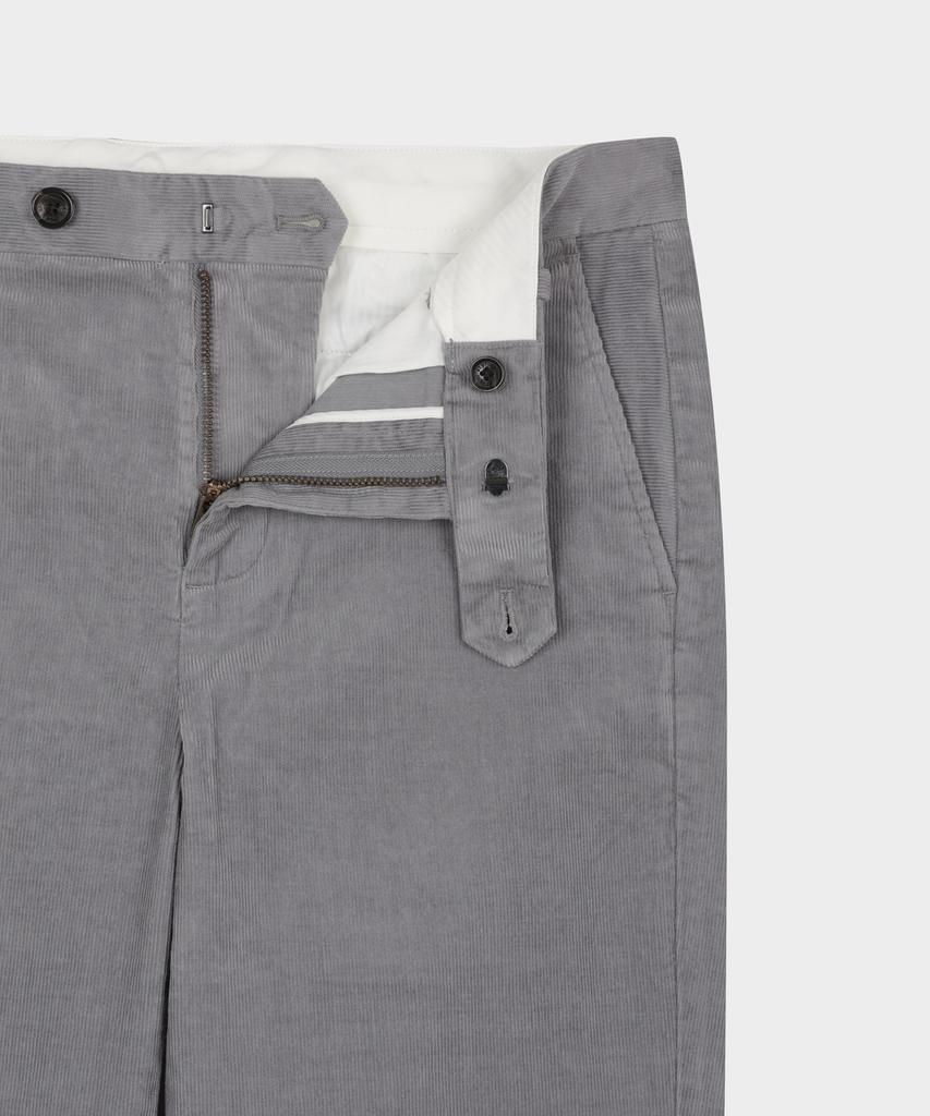 BROOKS BROTHERS Slim Fit 15W Corduroy Chino Pants (Grey) (Bbpcmnf401)