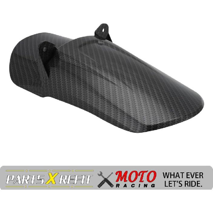 Motorcycle Rear Cushion Fender Mudguard for Surron Sur Ron Light Bee X/S Segway X260 X160 Electric Dirt Bike,Carbon Fiber Texture,PP Material
