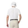 TaylorMade TM Basic S/S Mock, White, Size Small, Men's, 2025SS UN636