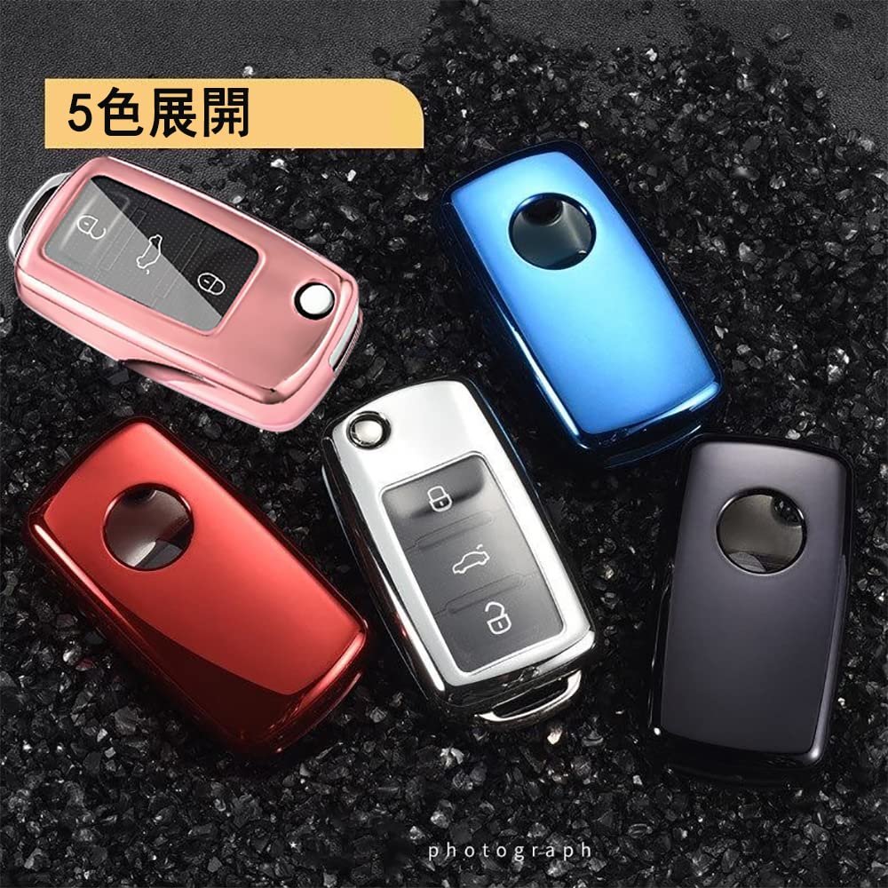 Volkswagen Exclusive Key Case Genuine Leather Key Chain Beetle Golf Polo Polo Passat Tiguan