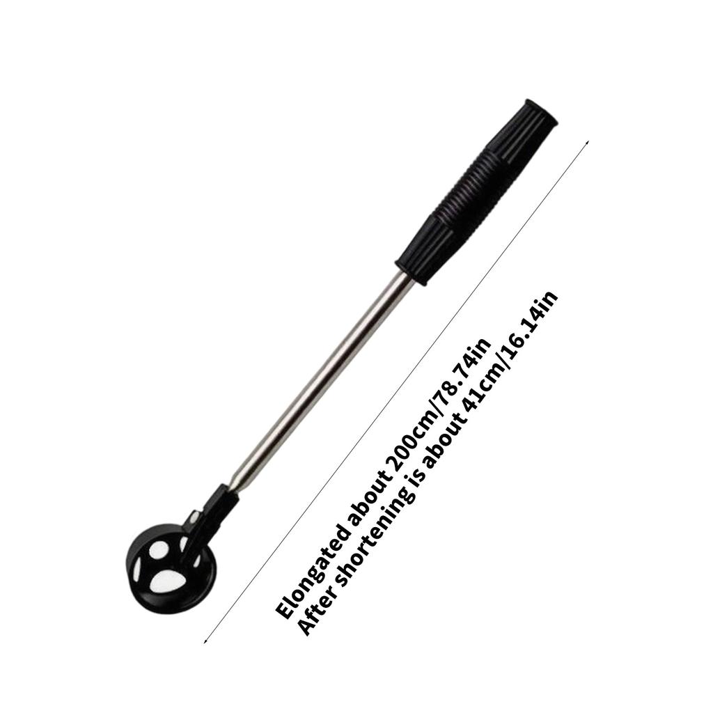 Telescopic Eggs Collector Tool Stainless Steel Ergonomic Designs Eggs Grabber Prevents Hand Fatigue For Small Farm Use