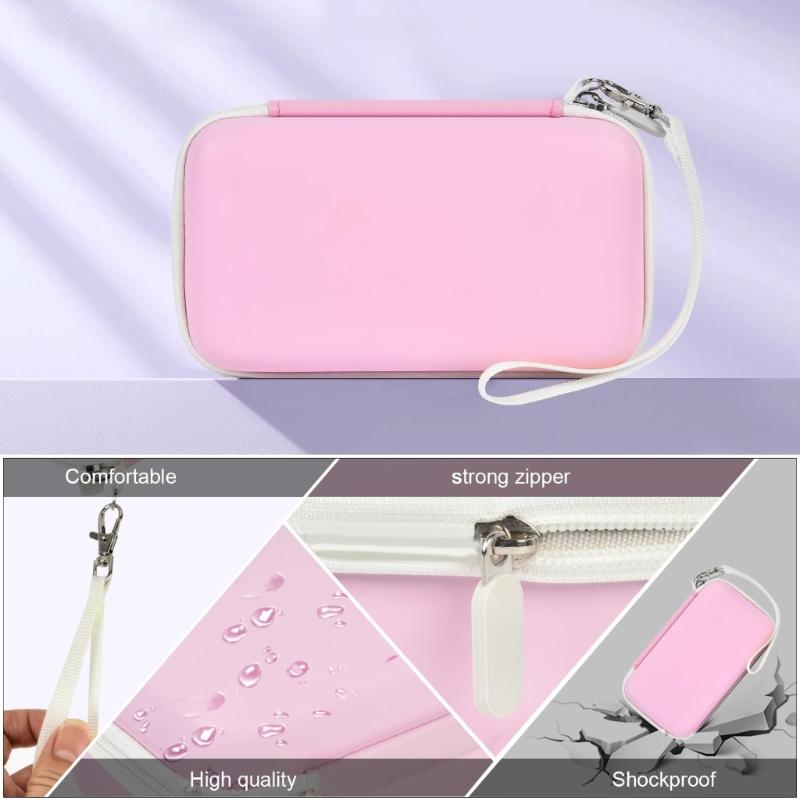 Waterproof Shockproof EVA Kids Camera Case with Wrist Strap for Print Cameras Accessories Storage and Travel