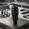 High-Strength Metal 1/4 NPT Pneumatic Coupler with Internal Thread Configuration for Direct Mounting On Air Equipment