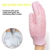 Nylon Doppelseitige Bade-Peeling-Handschuhe - Fünffinger-Peeling-Handtuch