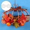 DIY Wreath Frame Metal Wire Frame Fall Decor Halloween Decoration Rustic Farmhouse Design Sturdy Metal Construction