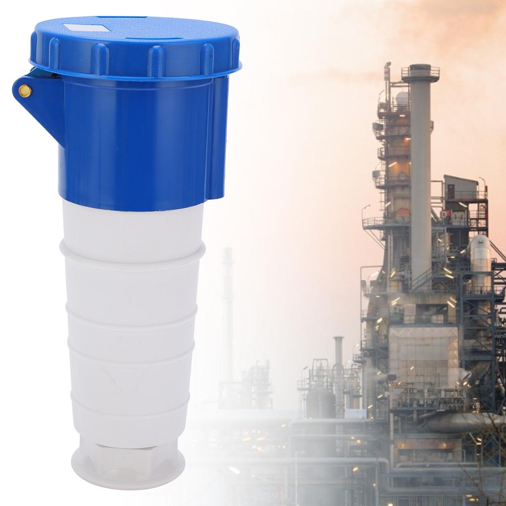 Industrial Connector Single Phase 3 Pin 220250V 63A 2P+E IP67 for Airports Ports Tunnels Railways