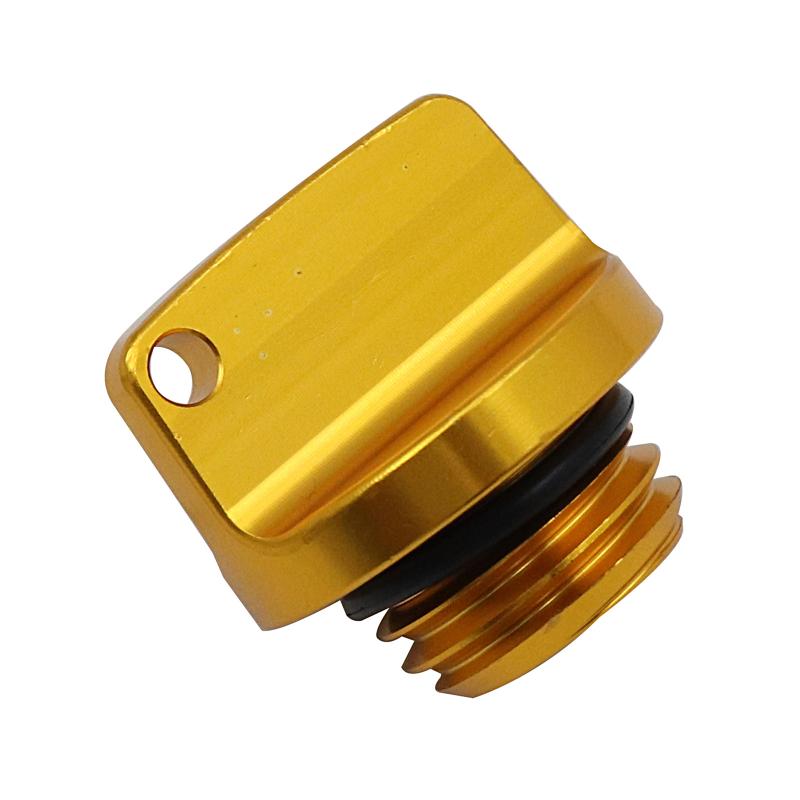 M20x2.5 Universal Motorcycle Engine Oil Filler Cap Screw Cover Plug Gray With O-ring Valve Oil Cap Transmission Tank Cover