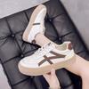 Thick-soled Forrest Gump shoes 22 autumn new student leather flat-soled sports and leisure board shoes