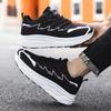 Fashion Spring and Autumn New Breathable Men's Shoes Thick Bottom Anti Slip Wear Resistant Running Sports and Leisure Shoes