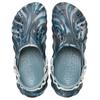 Crocs Bob Marble Lightweight and Breathable Hole Shoes Unisex Dark Blue