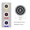 Car-Mounted Silicone Material Double-Ring Water Cup Coaster Anti-slip For VW Passat Golf Tiguan Polo Scirocco Touareg TouranOJ2