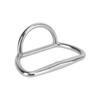 Stainless Steel D Traction Ring Towing Ring Handle 90MM High Polished for Marine Accessories